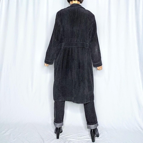 🛑 SOLD 🛑 Wide wale corduroy long vintage jacket - Picture 4 of 8